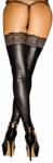 Noir Handmade Powerwetlook stockings - L