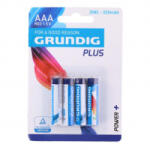 Grundig - AAA / R03 1, 5 V-os cink elemkészlet 4 db (33525600) (33525600) - aqua