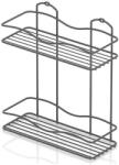 TEKNO TEL Поставка за баня tekno tel bk-012b 2 нива черно (7777150032) - topmarket