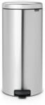 Brabantia Кош за смет с педал Brabantia NewIcon 30L, Matt Steel Fingerprint Proof (649061)