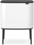 Brabantia Кош за смет Brabantia Bo Touch 11+23L, White (651110)