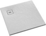 Schedline Protos White Stone téglalap alakú zuhanytálca 100x70 cm fehér 3SP. P1P-70100/B/ST-M1/B/ST (3SPP1P70100BSTM1BST)