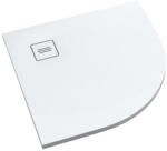 Schedline Protos Smooth White félkör alakú zuhanytálca 90x90 cm fehér 3SP. P1O-9090-M1 (3SPP1O9090M1)