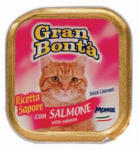 Gran Bonta Pateu pentru pisici Gran Bonta cu somon 100 gr