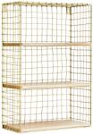 Madam Stoltz raft de perete din fier 35 x 16 x 52 cm 99KK-OPUZWF_18X (32962) Raft