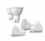 Philips White Ambiance GU10 LED spot pack of 5 (400lm), dimmable LED lamps for the Hue lighting system with warm white/cold white light, smart light control via voice and app - 8721103090836