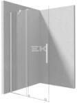 Deante Walk-in, Deante Prizma tolóajtós walk-in, fehér, 140 cm KTJ_A34R (KTJ_A34R)