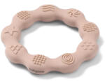 BabyOno rágóka - RING szilikon gyűrű bézs 825/04