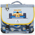 POL FOX Iskolatáskák CARTABLE 38 CM RACE Szürke Egy méret