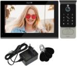 Mentor VideoInterfon Smart Mentor SVK4102B 4 fire, WiFi, PIN, Card, App Tuya, 10 inch IPS, DVR, FHD, 2MP, IP66, Negru (MMDSVK4102B)