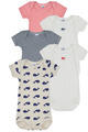Petit Bateau Bébi body 5 BODIES US MC Sokszínű 12 hónapos