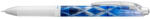 Pentel Rollertoll zselés 0, 5mm, tűhegyű Pentel EnerGelX, Kiriko Edition, Flying arrow írásszín kék (BLN75ED1-C) - tintasziget