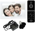 Mentor VideoInterfon Smart Mentor SVK471W WiFi, PIN, Card App Tuya, 4 fire, 7 inch IPS, DVR, FHD, 2MP, IK07, Alb (MMDSVK471W)