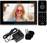 Mentor VideoInterfon Smart Mentor SVK4101B WiFi, PIN, Card App Tuya, 4 fire, 10 inch IPS, DVR, FHD, 2MP, IK07, Negru (MMDSVK4101B)