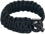 Bushmen Paracord karkötő tűzszerszámmal 6 m - Black (16693)