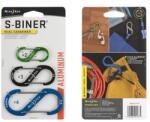Nite Ize S-Biner Aluminum Dual Carabiner Combo karabiner - 3 db (83042)