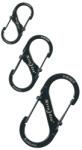 Nite Ize S-Biner SlideLock Set karabiner - 3 db - Black (17074)