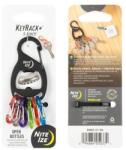 Nite Ize KeyRack+ S-Biner kulcstartó - Black (79480)