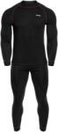 Hi-Tec Sorin Set termoaktív fehérnemű - Black/Merlot - XXL (2804961)