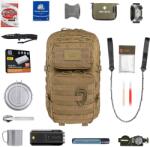 TM Badger Outdoor Recon menekülési hátizsák 40 l - wz. 93 Pantera PL Woodland Large - felszereléssel (2684979)