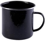 Mil-Tec Western acél bögre 350 ml - Black (337679)