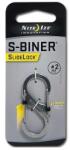 Nite Ize S-Biner 2 SlideLock karabiner - Steel (17522)