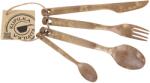 Kupilka Cuterly Set evőeszköz készlet - Brown (2794235)