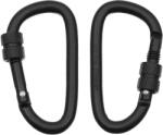 MFH Screw Lock karabiner 60 mm 2 db - Black (1045814)