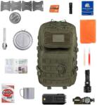 TM Brytzky Tactical Polygon Large menekülési hátizsák 36 l Olive V2 - felszereléssel (2838021)