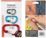 Nite Ize SlideLock Aluminum Combo karabiner - 3 db (148659)