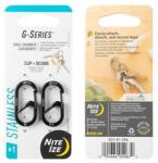 Nite Ize G-Series 1 karabiner Black - 2 db (79464)