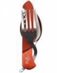 MFH Fox Outdoor 6 in 1 evőeszközkészlet - Red (80700)