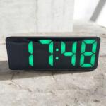  Led Ébresztőóra Dátum, Hőmérséklet, Riasztás, Hangvezérlés, Éjszakai üzemmód