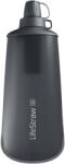 LifeStraw Peak Squeeze összecsukható vízszűrős kulacs 1 l - Dark Gray (2782238)