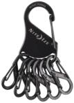 Nite Ize S-Biner KeyRack kulcstartó - Black (12655)