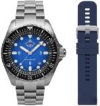 Ruhla NVA Kommando Minentaucher Automatic Set óra - Blue (2216171)