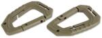 Mil-Tec Tactical Molle karabiner - zöld 2 db (66179)