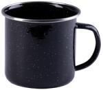 Mil-Tec Western acél bögre 680 ml - Black (337677)
