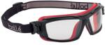 Bollé ULTIM8 BSSI védőszemüveg - Clear/Red/Black (23165)