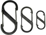 Nite Ize S-Biner Black karabiner - 3 db (12658)