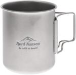 Fjord Nansen Jacon Cup Titanum titán bögre 400 ml - Silver (67245)