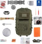TM Brandit US Cooper menekülési hátizsák 40 l Olive Medium V2 - felszereléssel (2838022)