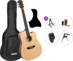 Cascha CGA110 Premium SET Natural Akusztikus gitár
