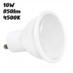 MILIO GU10 LED izzó 10W 850lm 4500K semleges fehér 120° - 70W-nak megfelelő (24001)