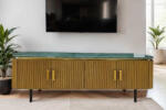 Ifama Design TV asztal Ifama 160 cm zöld márvány mangófa