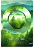 Lastva Landscape notebook keményfedeles notesz - A5 96 lapos - kockás (FR-8606028380869ZOLD)