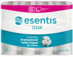 Esentis Clean prémium háztartási toalettpapír 3 réteg, 24 tekercs, 14m, 120lap, 100