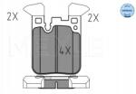 Meyle Fékbetét Készlet Bmw T. 1 F20/21 10-/3 F30-80 11-/4 F32 13- Meyle 025 250 2916