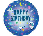 anagram Szülinapi lufi 18" 45cm Happy Birthday, Űrhajó (LUFI568346)