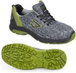 BICAP Eco Grey Low S1P SRC munkavédelmi félcipő - Szürke/zöld, 44 - BIC-J40849-8DK2 (BIC-J40849-8DK2-44)